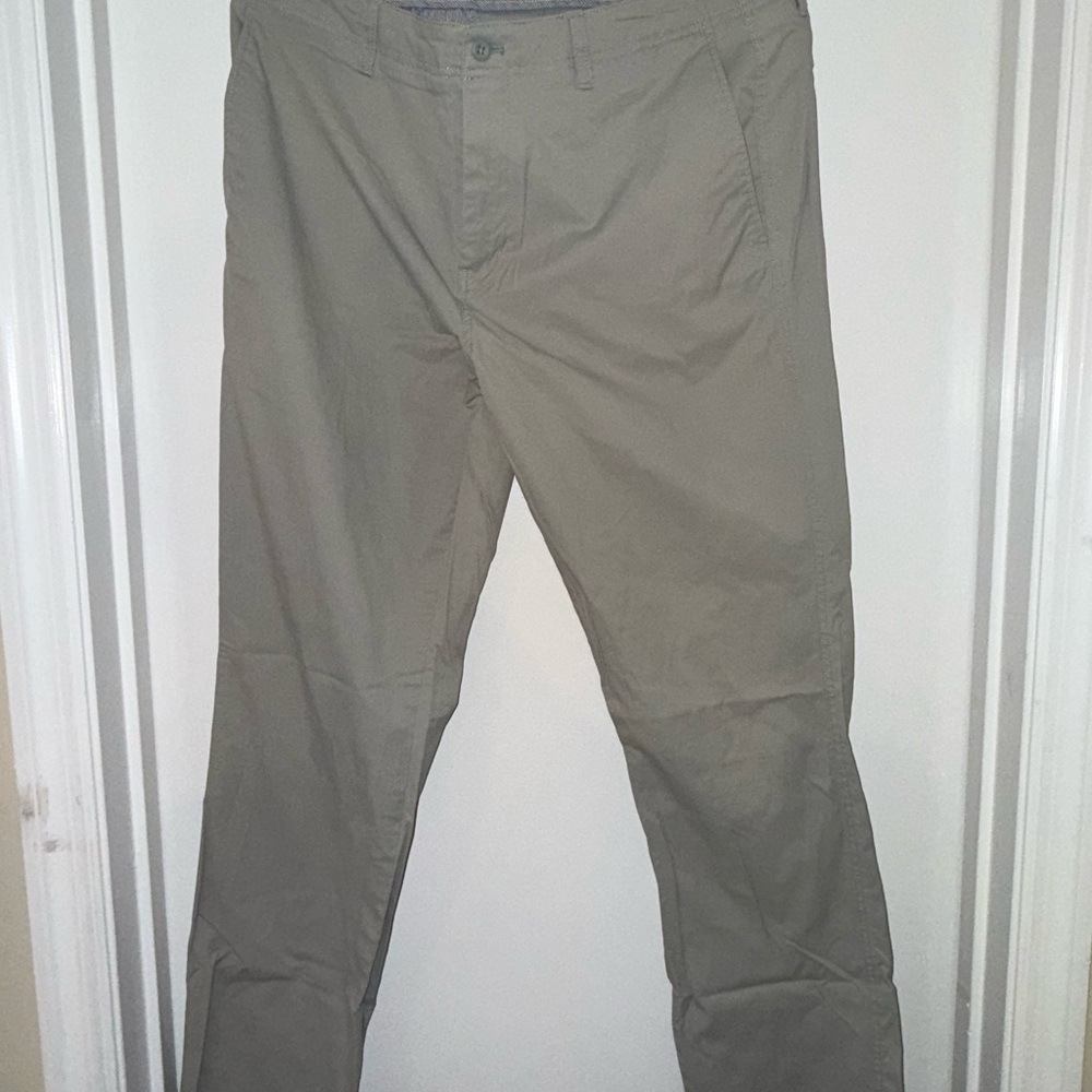 Men’s Duck Head Harbor Performance Chinos 38x34” Limestone Gray